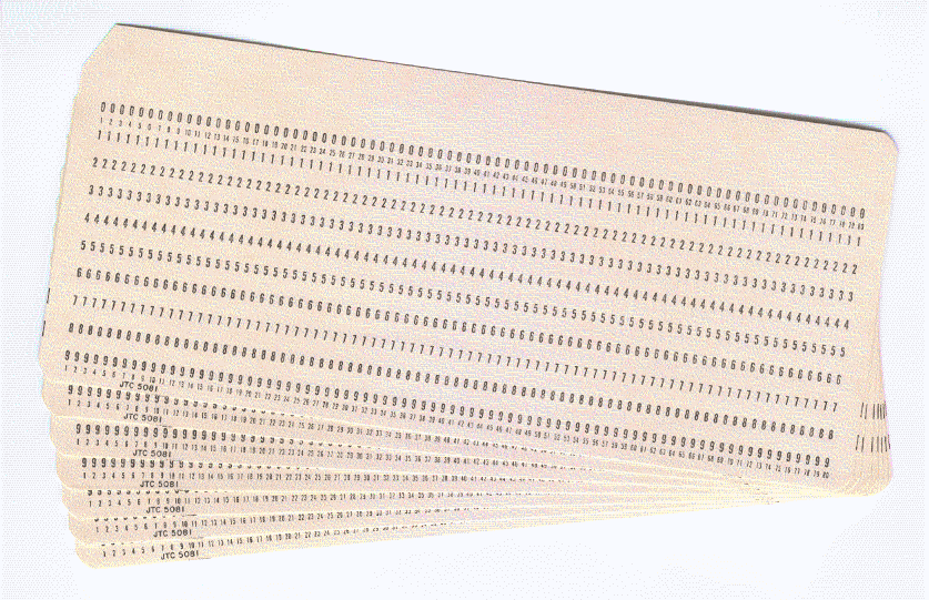 PUNCH CARDS