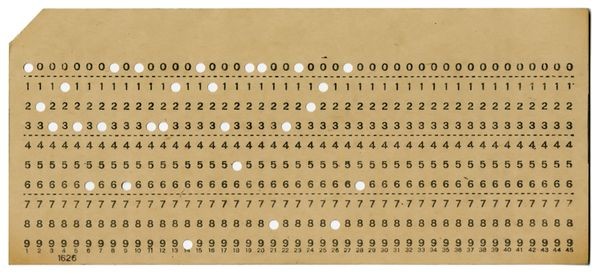 punch card